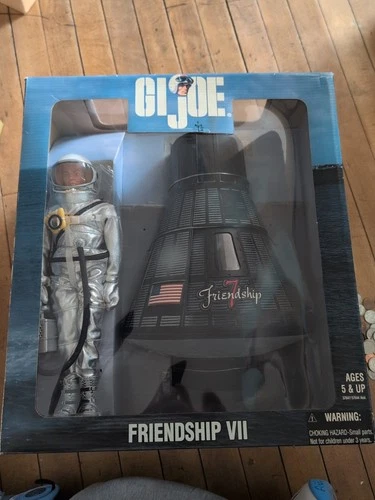 GI Joe Friendship VII Mercury Capsule & Astronaut. New In Box Great Shape