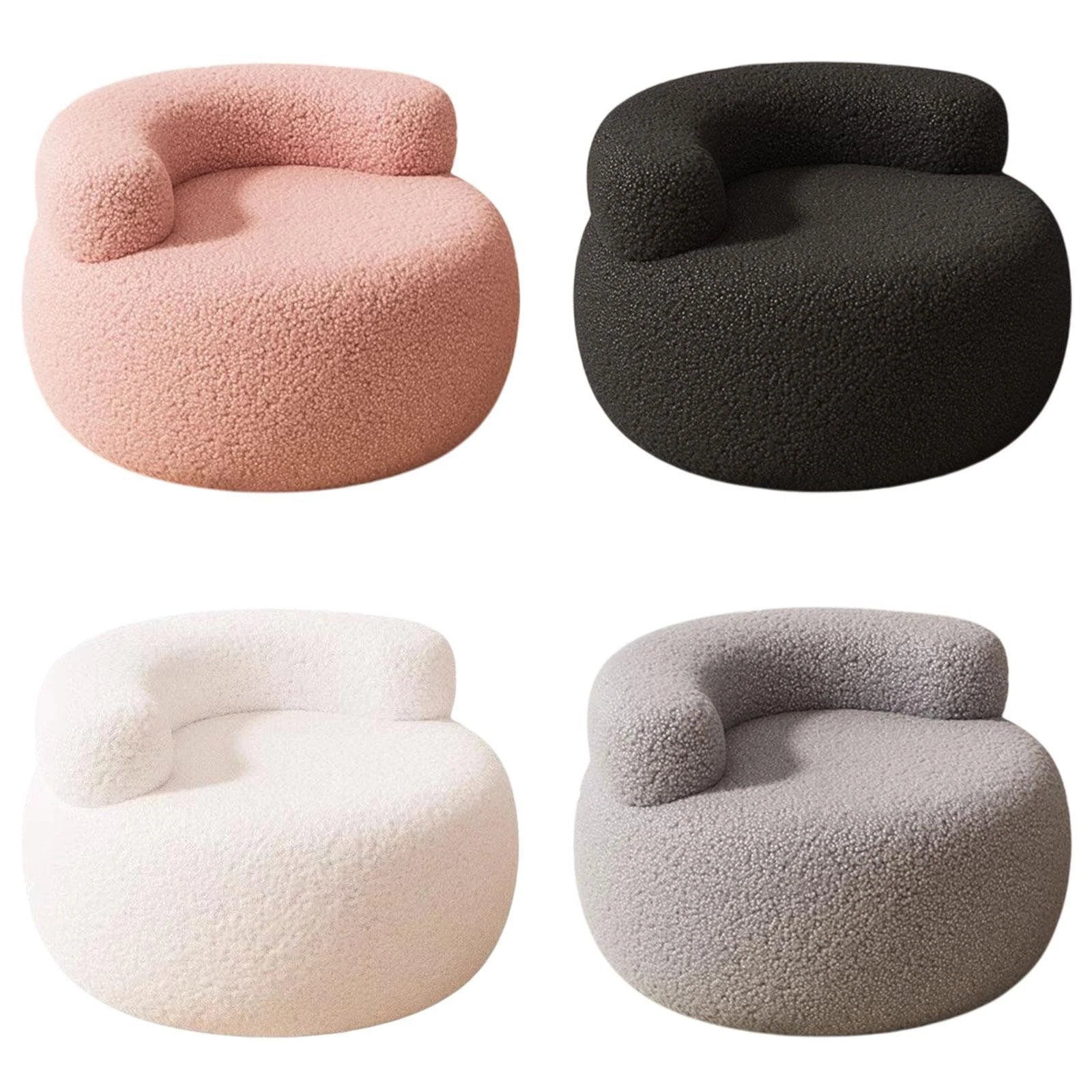Footstool Lazy Sofa Comfortable Mordern Seat Portable Furniture Accent Chair