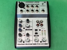 Behringer Eurorack UB502 Compact Audio Mixer - No Power Adapter - UNTESTED