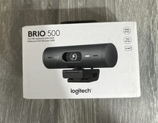Logitech Brio 500 Full HD 1080p Webcam Brand New Sealed eBay 60fps 1920 x 1080 