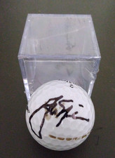 Jack Nicklaus AUTOGRAPHED Golf Ball SIGNED W/DISPLAY CASE COA #143086 AUTO