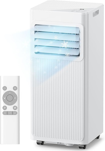 7000 BTU Portable Air Conditioner 4 in 1 AC Unit with Dehumidifier Timer