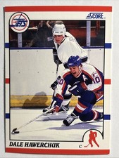 1990-91 90/91 Score American Hockey #50 Dale Hawerchuk Winnipeg Jets
