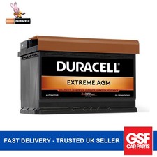 Duracell Battery DE 70 Extreme AGM 12V 70Ah 760A B13 L3 Rolls-Royce Dawn V12