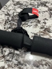 Nordic Hamstring Curl Strap with Safety Tag,Great for Hamstring Curls, Sit-ups, 