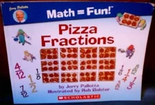 Pizza Fractions (Math = Fun!) - Paperback, by Jerry Pallotta - Good