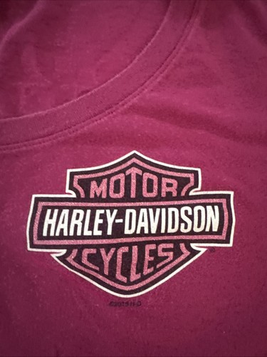 🏍MAGLIETTA HARLEY-DAVIDSON🏍moto Ketchikan ALASKA 2004🏍 XL Rosa - Foto 2 di 7