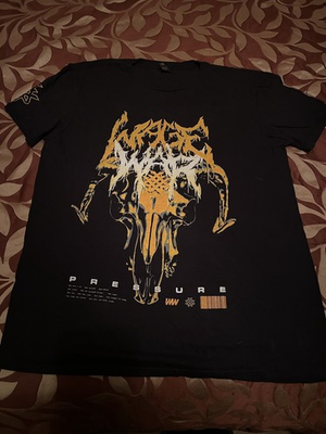 #ad #ad Wage War T Shirt Mens Black large Pressure Rock Metal Tee $24.77