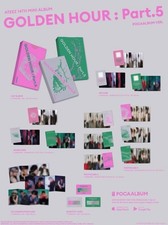 ATEEZ Album [GOLDEN HOUR:PART.5] 14th Mini PO...