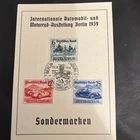 DR FDC Special Card IAA Set #686-688 - SSt. Berlin Charlottenburg 17.2.39 - A1071