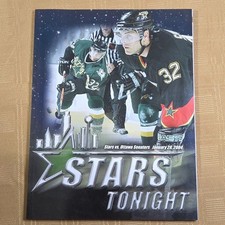 Dallas Stars January 28, 2004 Game Program Don Sweeney cover photo