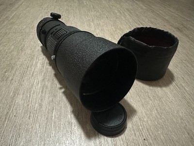 Nikon ED AF IF NIKKOR 300mm 1:4 Telephoto Fixed Prime Lens w/Cover & Filter