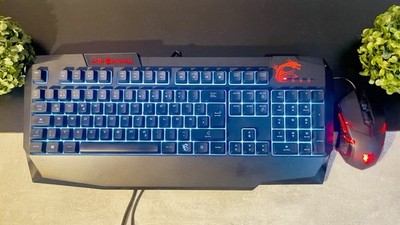 Msi Vigor GK40 Gaming Tastatur und MSi mouse Interceptor DS-B1 Gaming