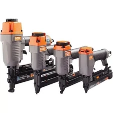 HDX 4-Piece Pneumatic Air Nailer 16GA Finishing 18GA Brad 18GA Stapler 23GA tool