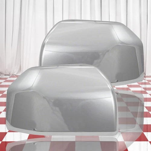 Set of 2 Chrome Replacement Mirror Covers for 2015-2020 Ford F-150