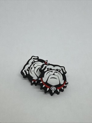 University Of Georgia UGA Dawgs Shoe Croc Charm Set 2 Go Dawgs Sic  Em SEC NCAA