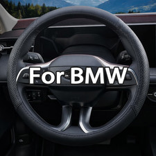 15 Steering Wheel Cover Genuine Leather For Bmw New Black 15 Steering Wheel Cover Genuine Leather For Bmw New Black