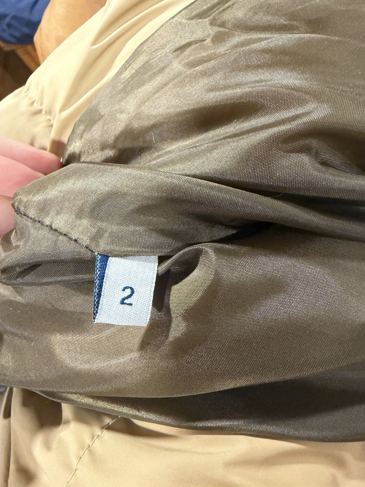 Moncler Beige Down Button-Down Puffer Jacket Coat… - image 12