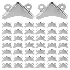 1 Set Metal Frame Corner Protectors Silver for Picture Frame Durable and Stylish