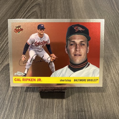 2025 Topps Chrome Platinum Cal Ripken Jr. [Refractor] #305 card