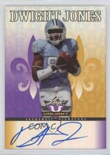 2012 Leaf Valiant Purple 9/25 Dwight Jones #DJ1 Auto 0s3