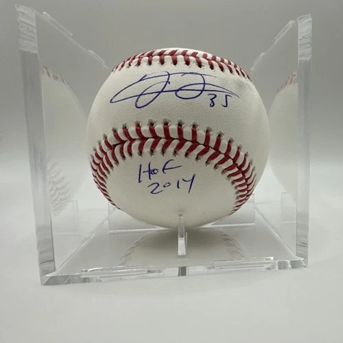 Frank Thomas OML Baseball Autographed Inscribed “HOF 14” Schwartz Sports Auth