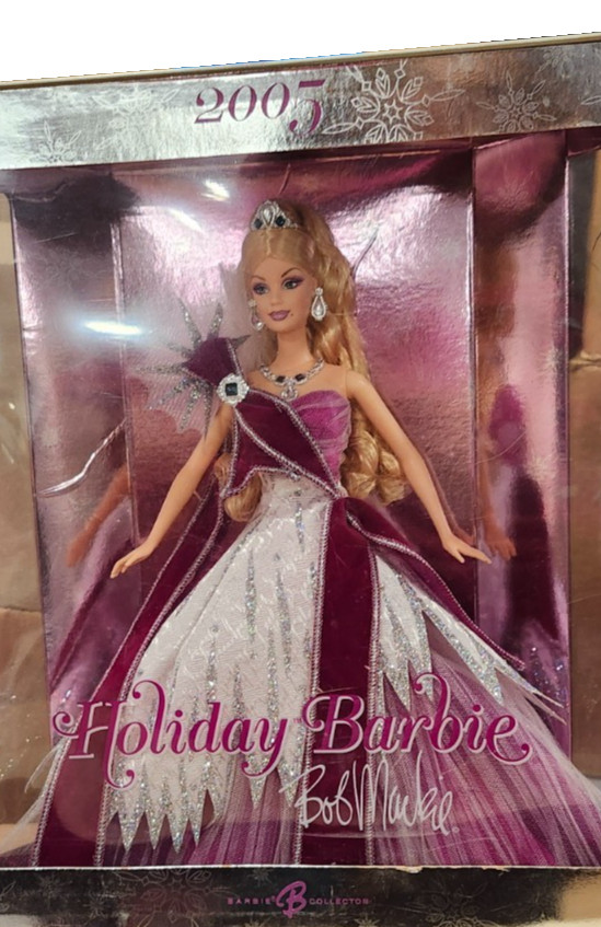 Barbie Collector - Holiday Barbie Doll By Bob Mackie 2005