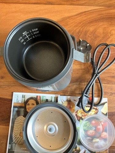 Cooks Essentials Mini Cooker Non Stick Multi-Function Hot Pot Dish Rice Cooker - Picture 5 of 6