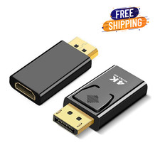 4K Display Port to HDMI Male Female Adapter Converter DisplayPort DP to HDMI