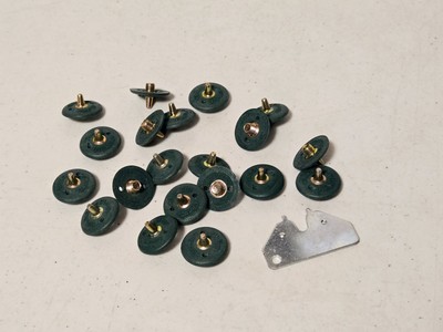 (20) CHAMP Lite Wate Golf Spikes Replacements with Small Metal Thread & Wrench 