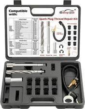 Spark Plug Thread Repair Kit Compatible with Ford 4.6 L, 5.4 L and 6.8 V-10 Two