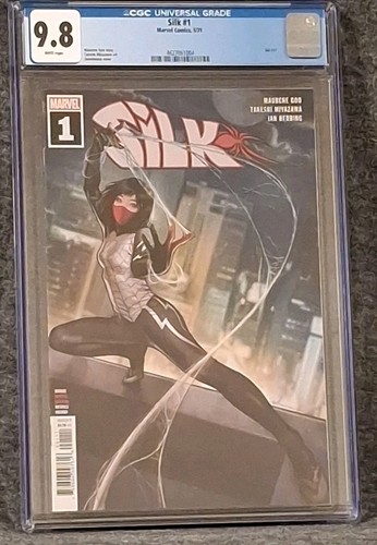 Silk #1 (5/21), Stonehouse Cover CGC 9.8 1st Appearance of Saya Ishii!