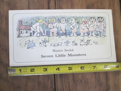 Seven Little Monsters by Maurice Sendak