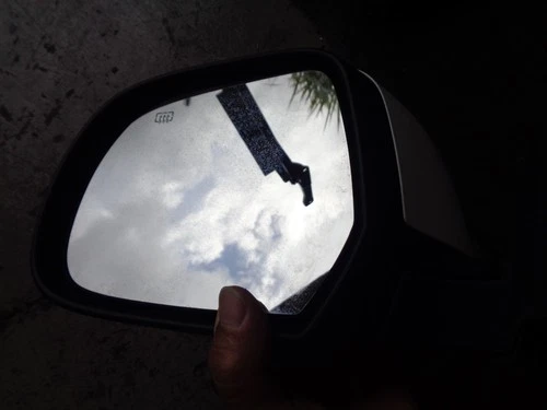 13-17 Nissan LEAF Driver Side View Mirror Power Heated Without Camera QAK