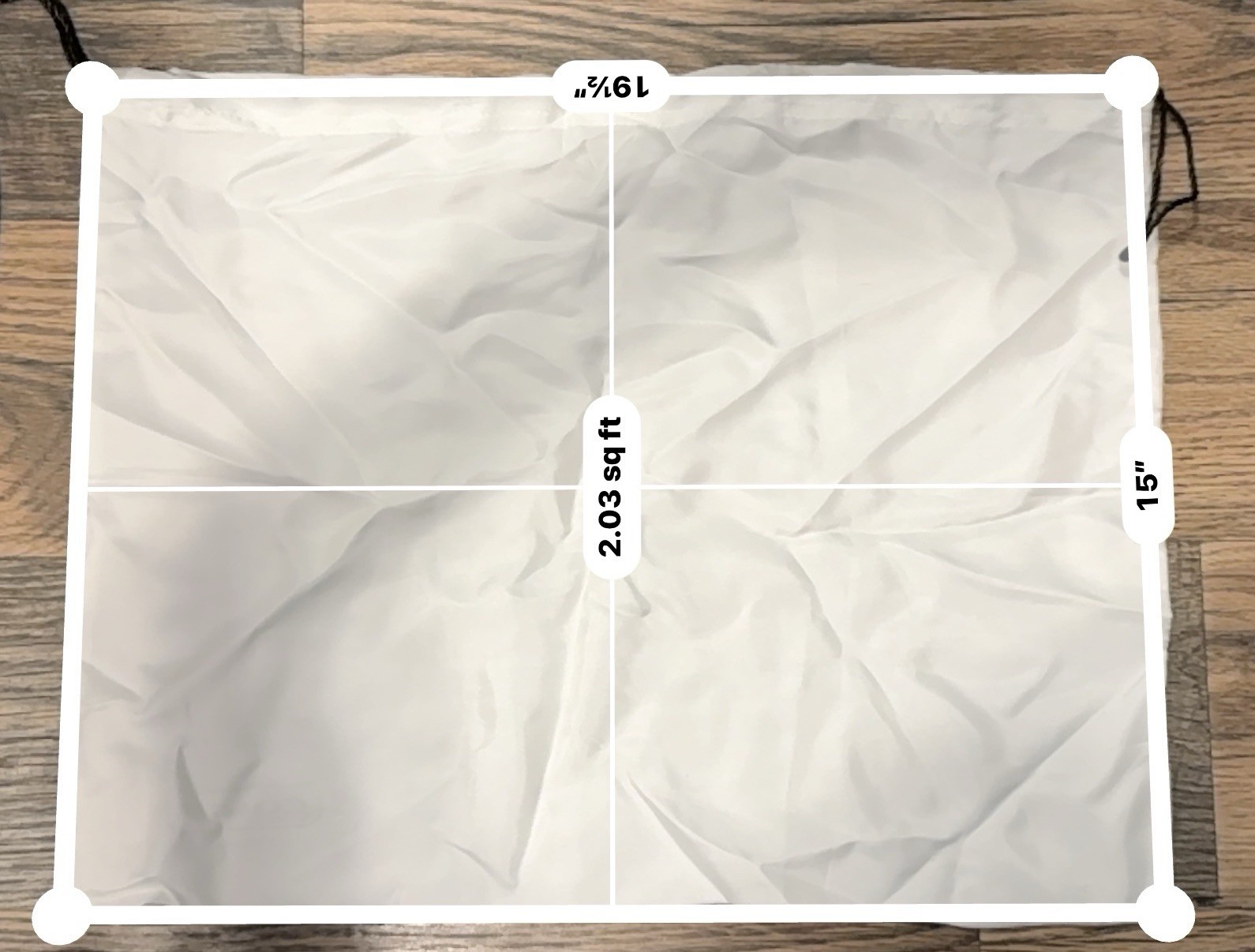 Coach White Solid Drawstring Dustbag Handbag Acce… - image 3