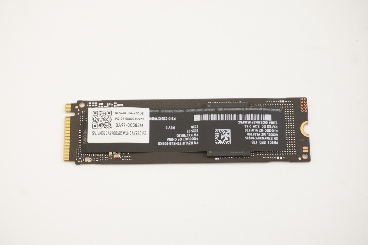MZVL81T0HELB-00BTW Samsung 1TB NVMe M.2 2280 SSD Drive | eBay