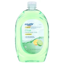 Equate Citrus Antibacterial Liquid Hand Soap, 50 fl oz