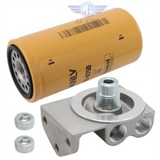 Diesel Fuel Filter Remote Mount Base 12 Npt For Cat 1r-0749 Or 1r-0750 Filters