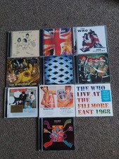 The Who - 11 NEW/UNUSED WHO CDS 3 DELUXE EDITIONS
