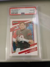 2021 Panini Donruss - #1 Tom Brady Variation- PSA 10