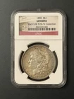 1890-S Morgan Silver Dollar $1 NGC Genuine Stack's W 57th St Collection
