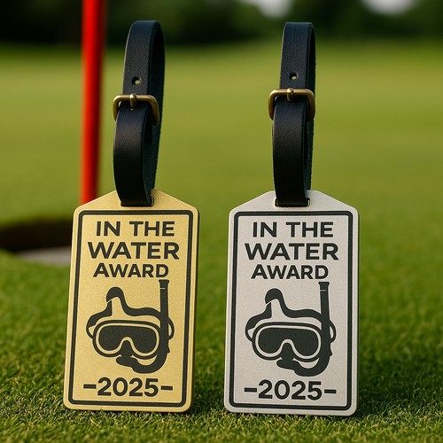 Personalised Golf Bag Society Novelty Tag, Club , Award, Markers ,Ball, Trophy - 第 2/7 張圖片