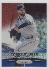 2015 Panini Prizm Red White & Blue Mojo Prizm Corey Kluber #50 0kr