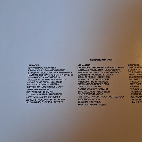 SLINGBAUM Slingbaum One Pre Order special edition Damon Albarn enrika badu new - Picture 3 of 7