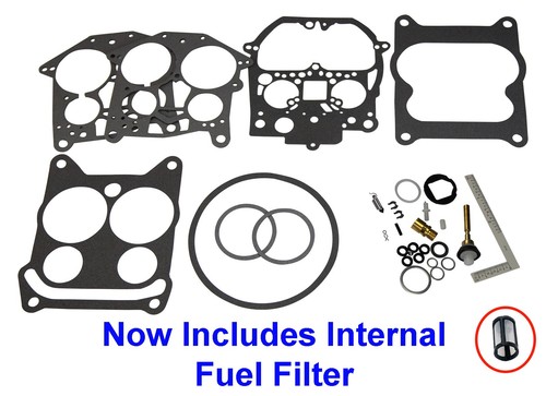 Rochester Quadrajet Volvo Marine Carb Carburetor Kit 17059283 17059296 17059298 - Picture 1 of 8