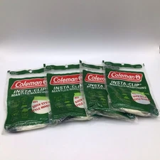 Coleman Lantern Insta Clip 21 Sock Style Mantles Four 2 Packs 8 Mantles 21A122