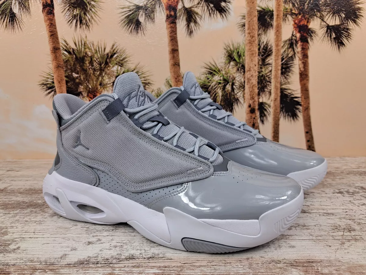 Air Jordan Max Aura 4 Cool Grey White Sneakers DN3687 005 Men s