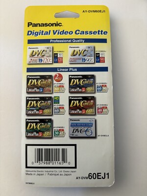 Panasonic Mini Digital Video Cassette (DVC) 90 Min In LP Mode/60