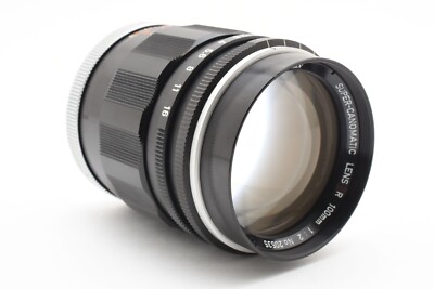 Canon Super Canomatic R 100mm f2 MF Lens From Japan [Exc+5] | eBay