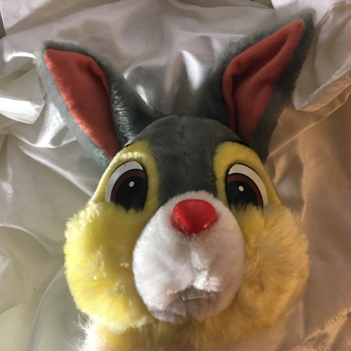 Thumper Bambi Walt Disney Store Toy Stuffed Plush Bunny Rabbit Toy Vtg 12" - Picture 12 of 13